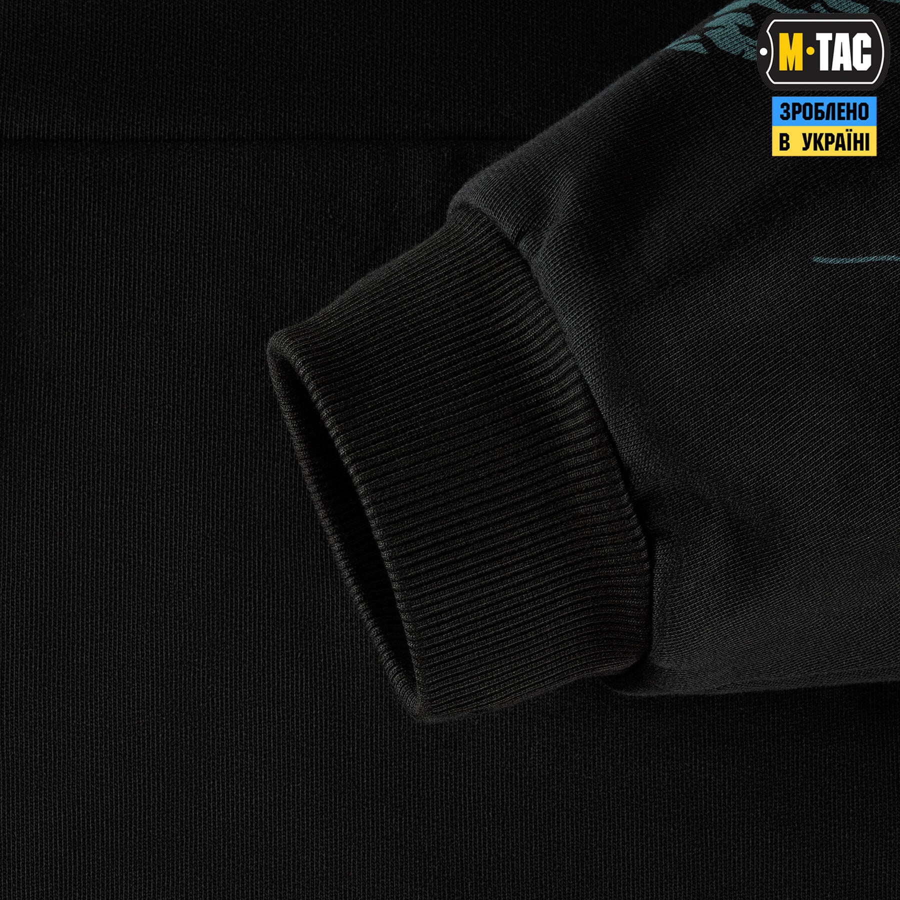 M-Tac кофта Hoodie Two samurai Oversize Cotton Hard Black
