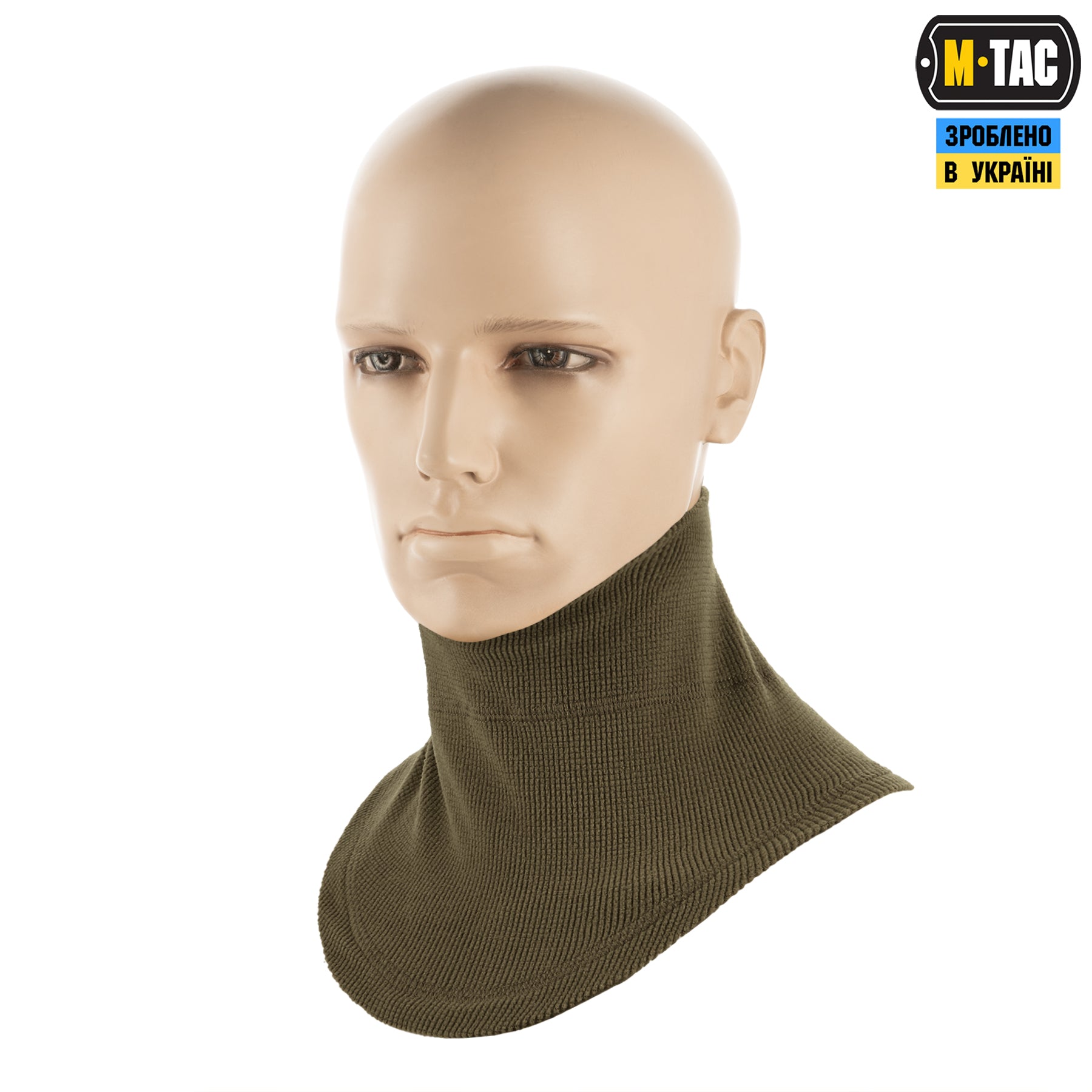M-Tac шарф-труба анатомічний мікрофліс ріп-стоп Dark Olive
