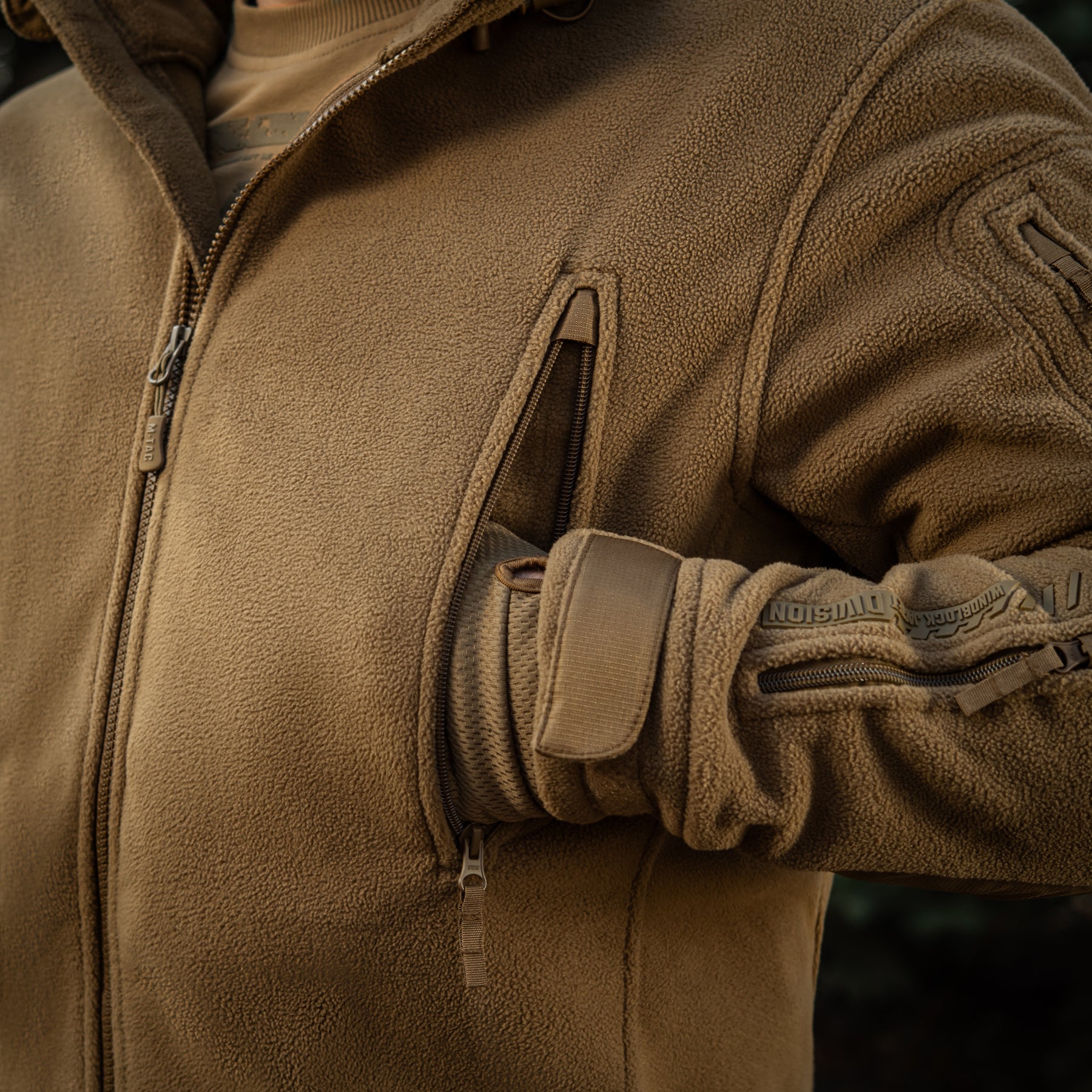 M-Tac куртка флісова Windblock Division Gen.II Coyote Brown