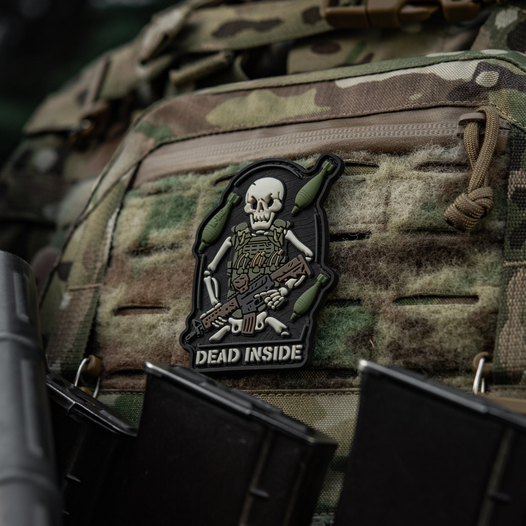 M-Tac нашивка Dead Inside Black/Olive