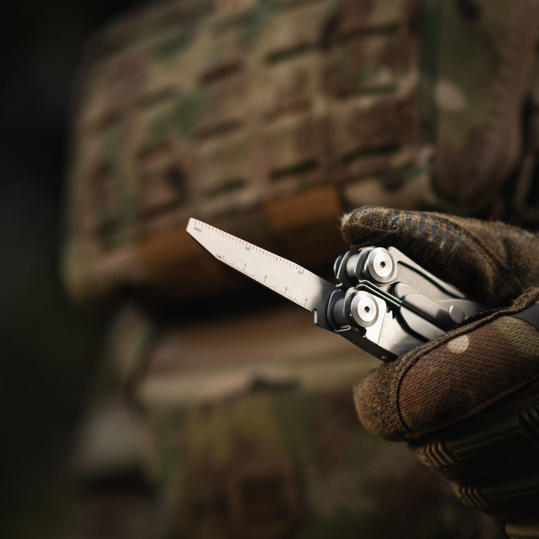 M-Tac мультитул Type 12 Steel/Damascus