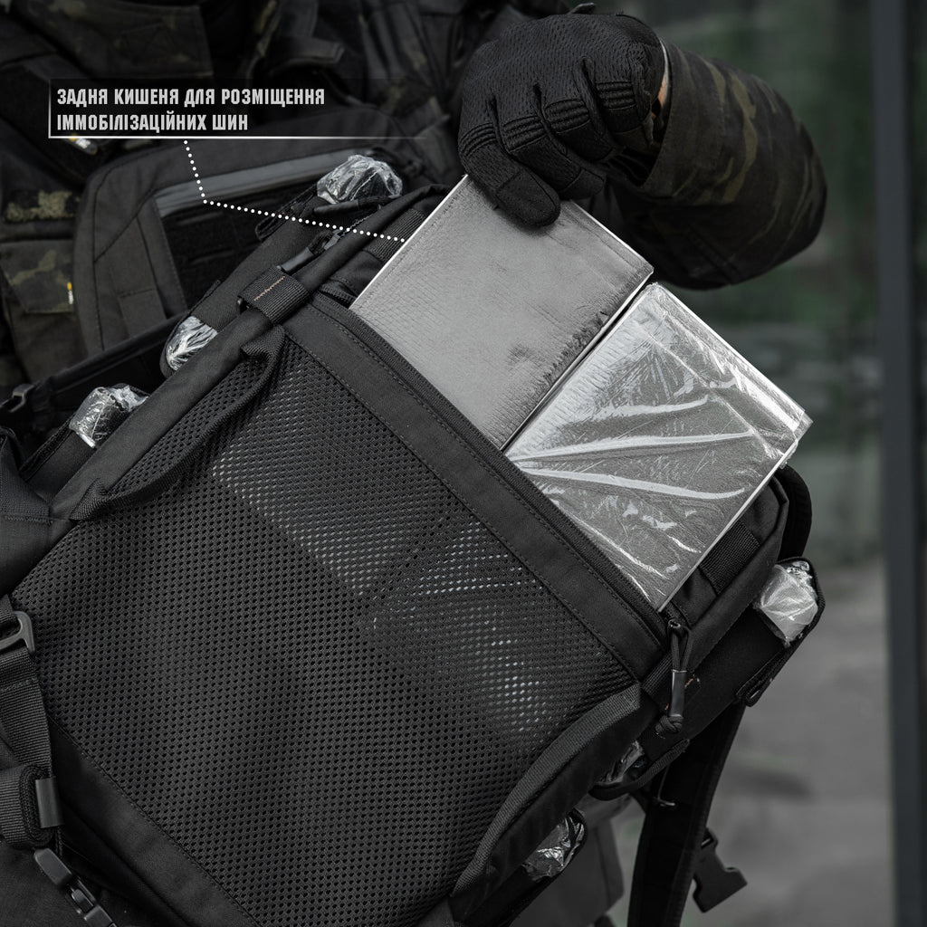 M-Tac наплічник бойового медика Elite Black