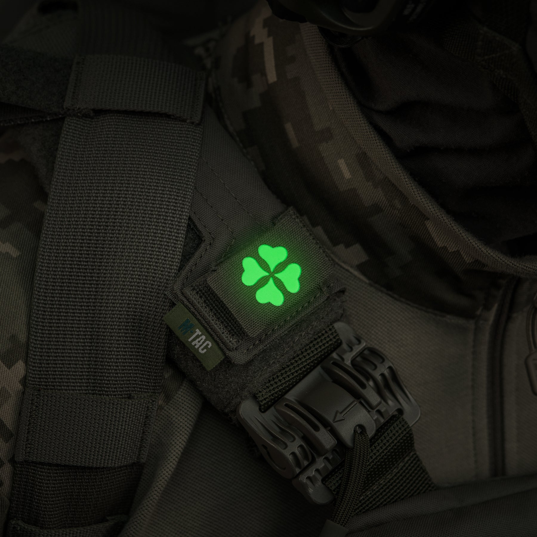 M-Tac MOLLE Patch Клевер Ranger Green