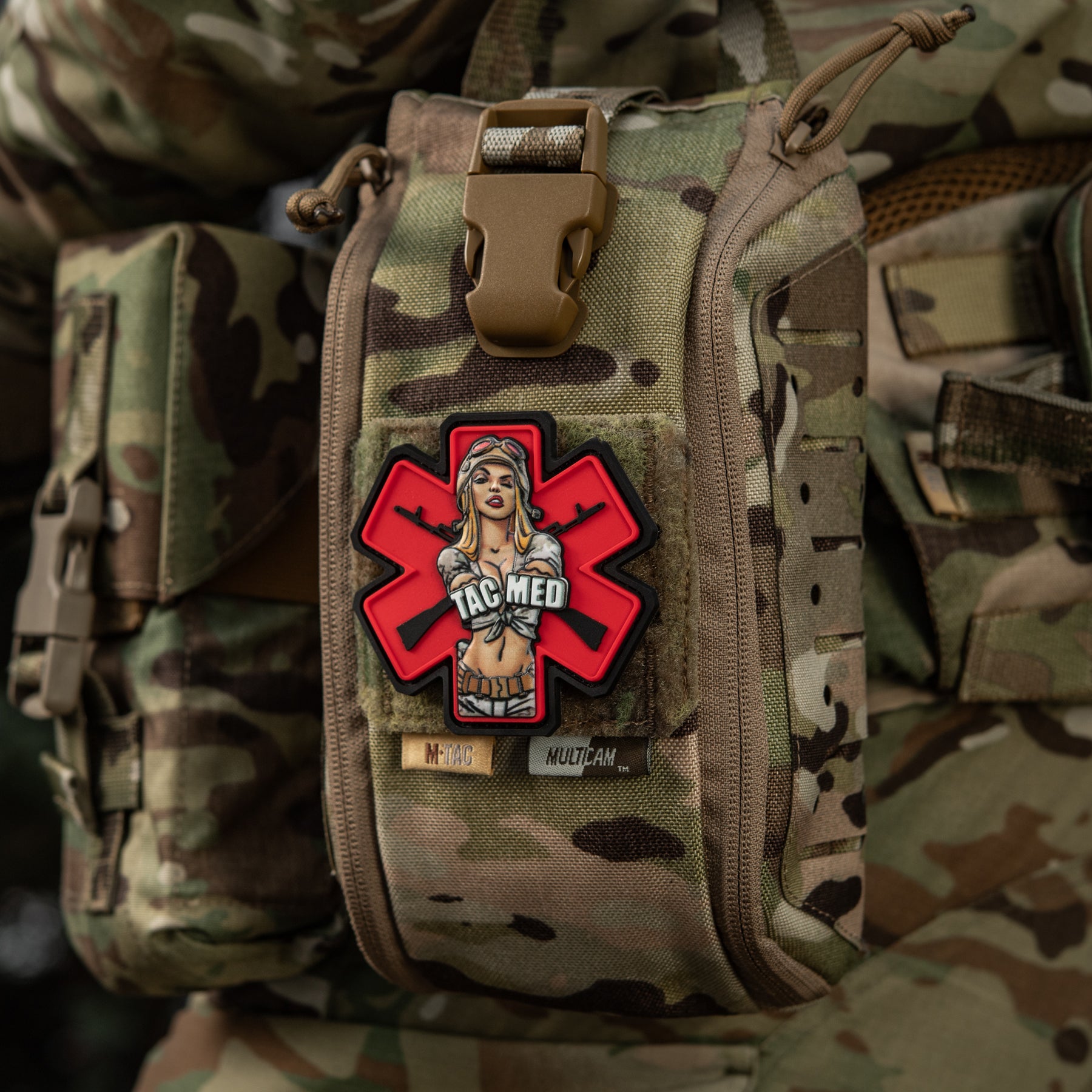 M-Tac нашивка TacMed PVC MC