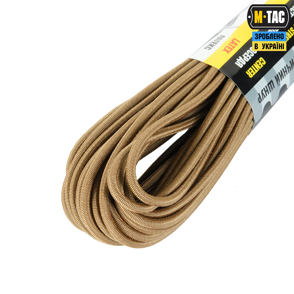M-Tac паракорд Shock-Cord 3 mm Coyote 15м