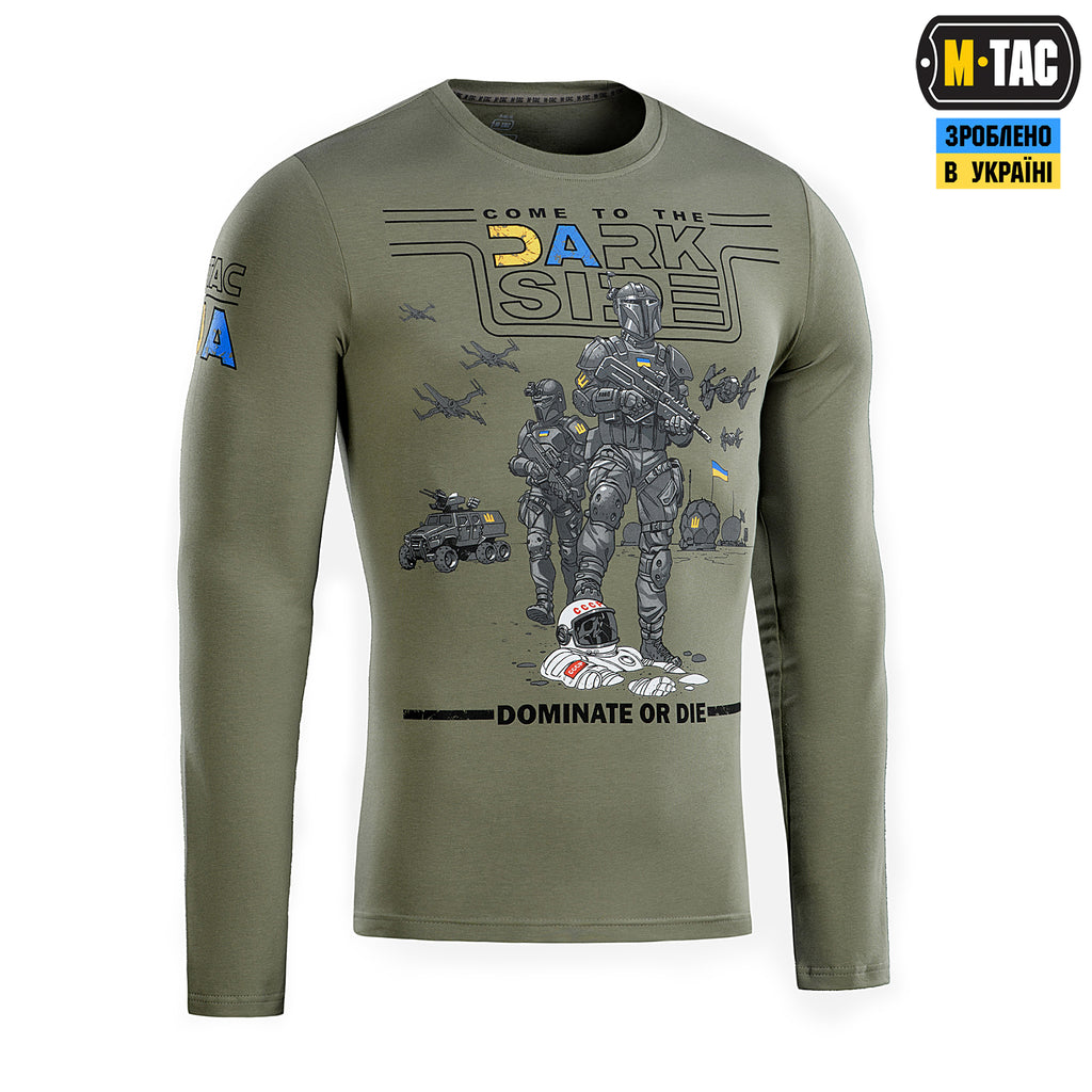 M-Tac футболка UA довгий рукав Side Light Olive