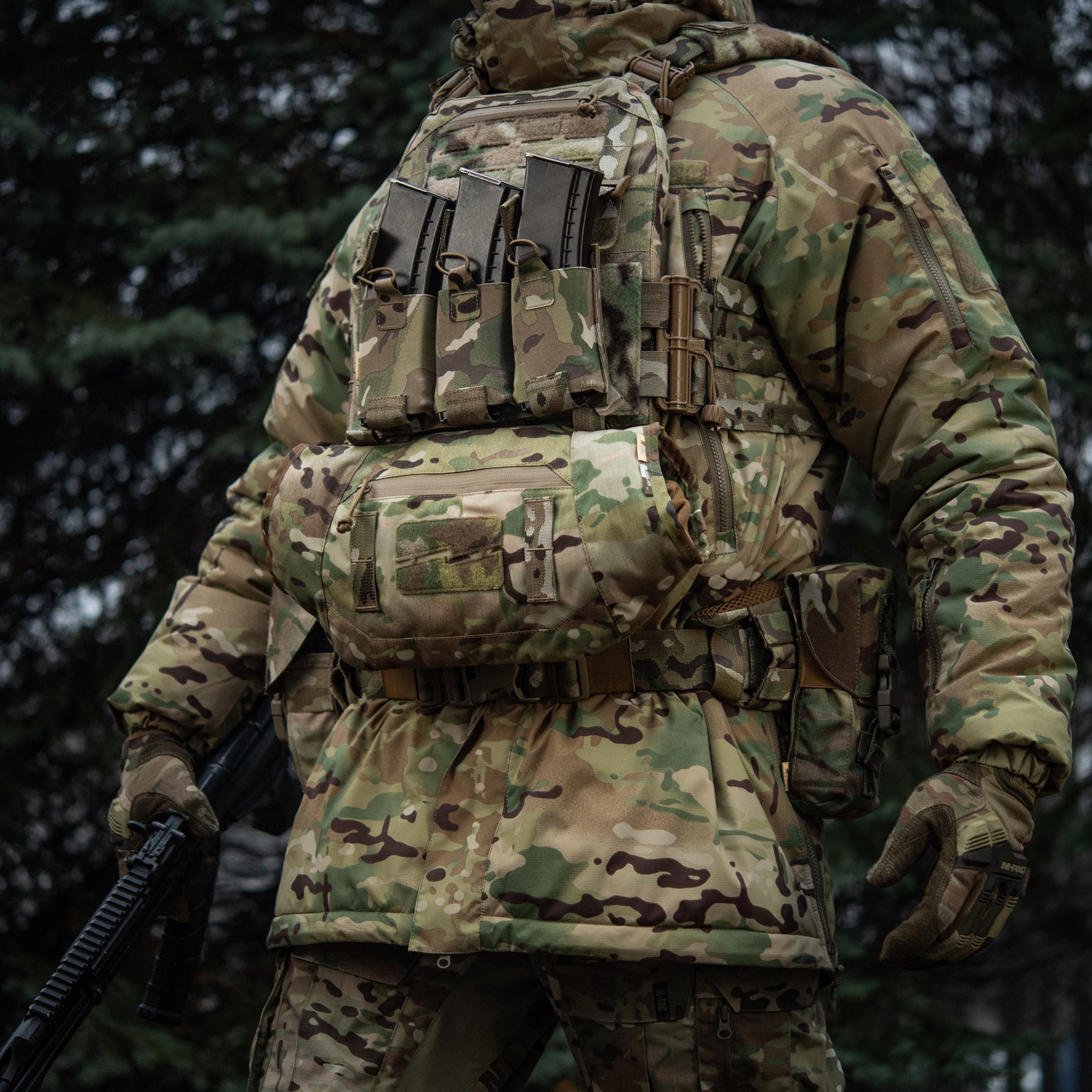 M-Tac муфта тактична Elite Multicam
