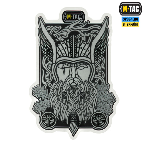 M-Tac наклейка Odin світловідбиваюча Black