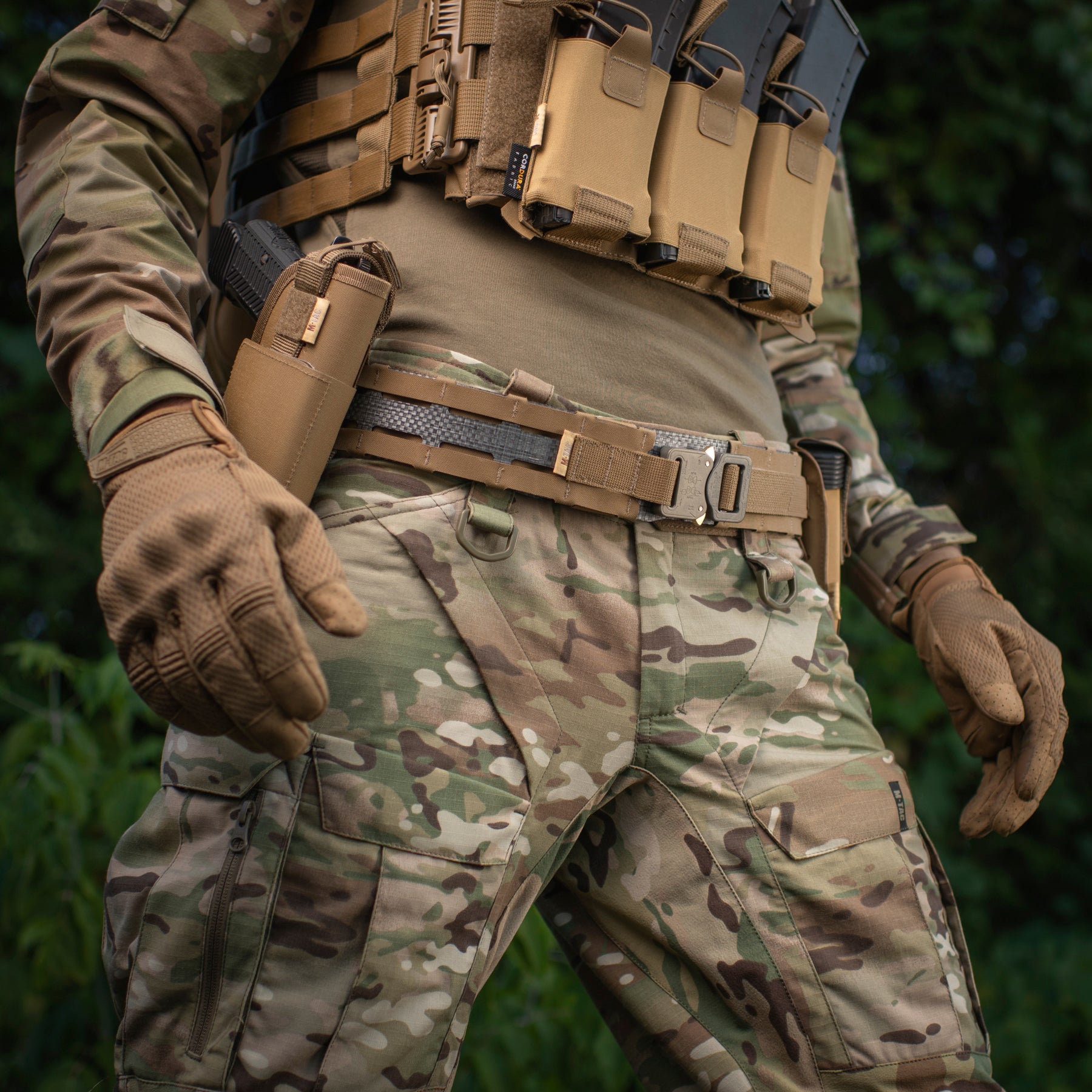 M-Tac ремінь Tiger Belt Cobra Buckle Coyote