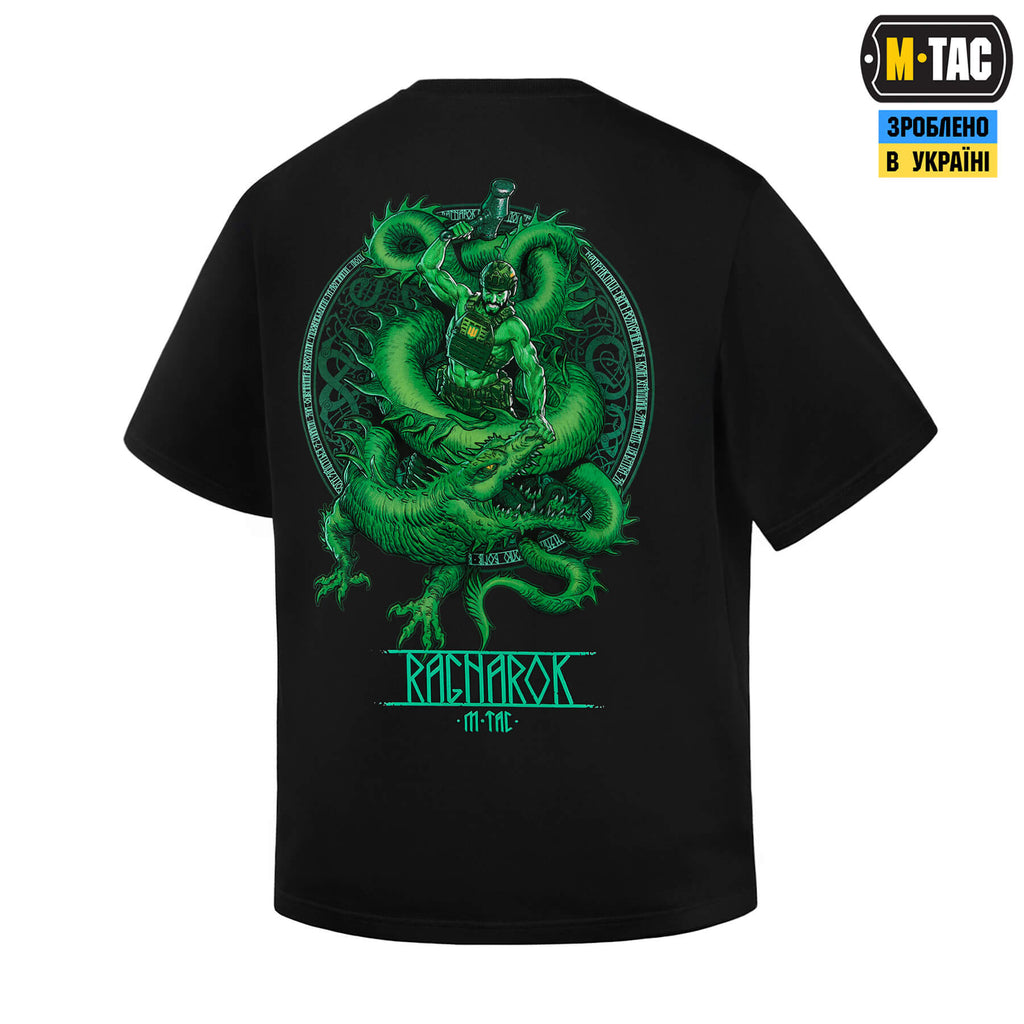 M-Tac футболка Ragnarok Night Vision Cotton Hard Black