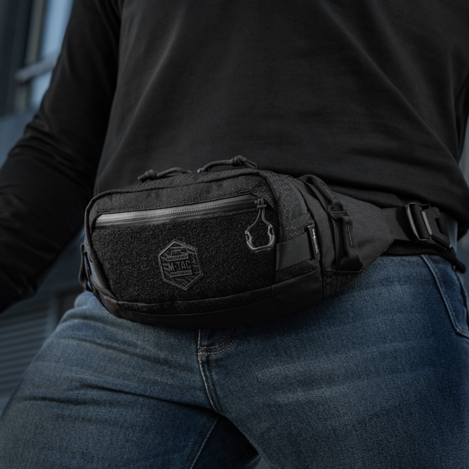 M-Tac сумка Waist Bag Hex Black