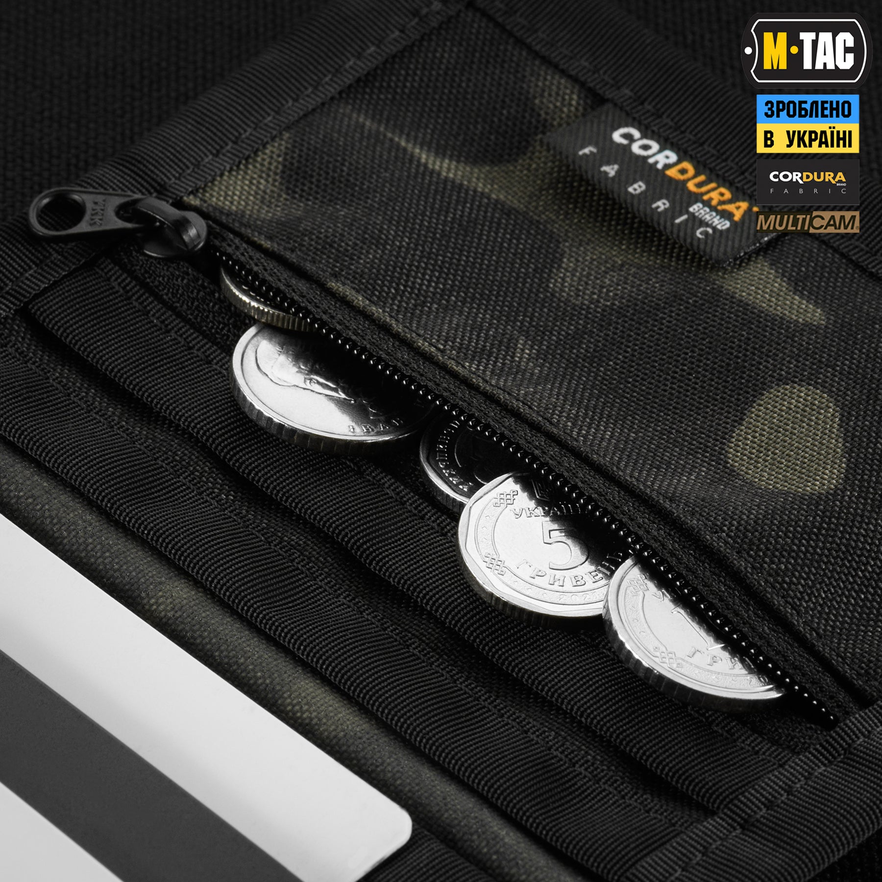 M-Tac гаманець Tactical Wallet Elite Multicam Black
