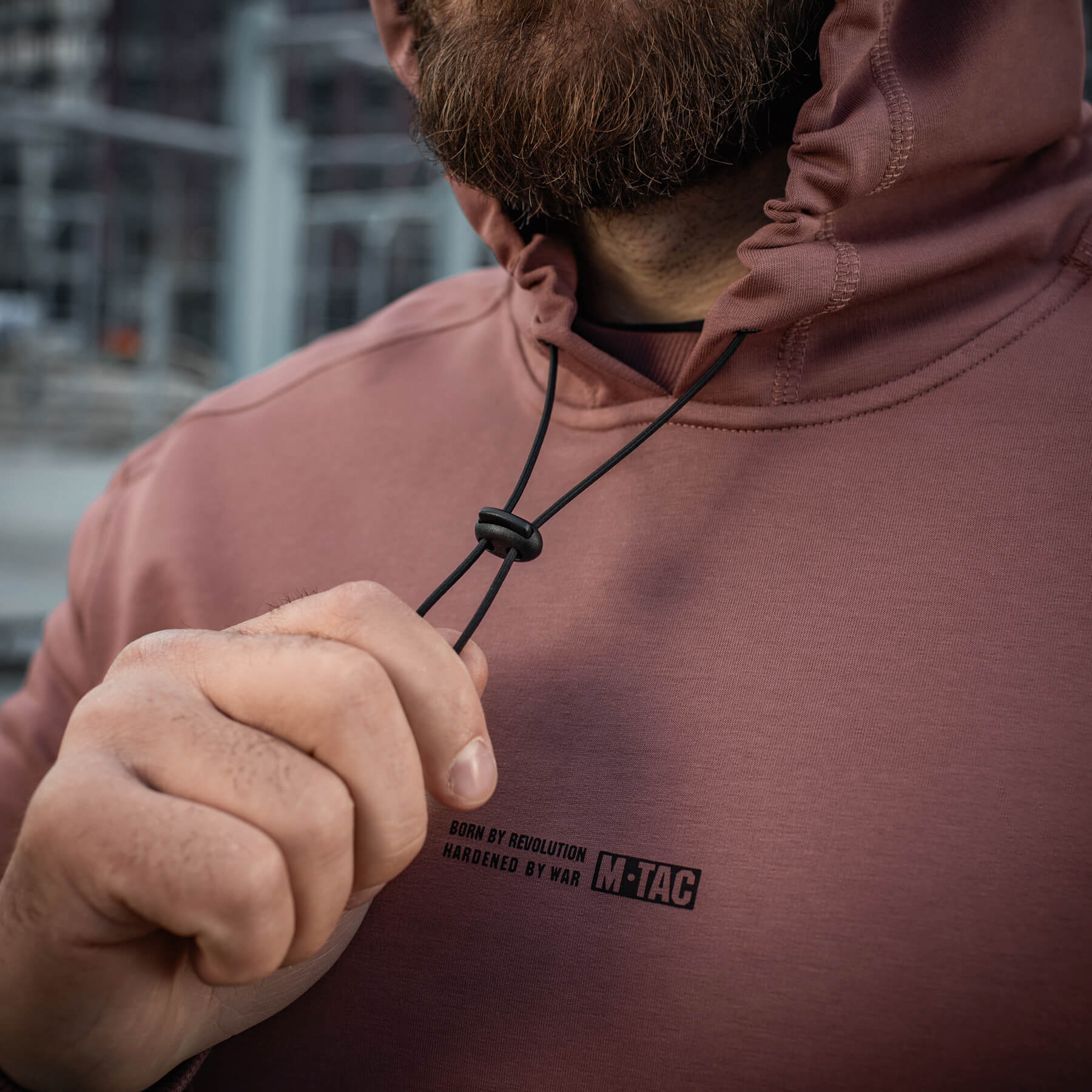 M-Tac кофта Hoodie Born by Revolution Ash Rose
