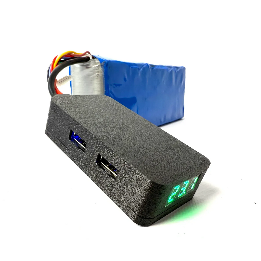 Перехідник блок живлення для заряджання телефона від fpv батареї 2 USB виходи Kiborg