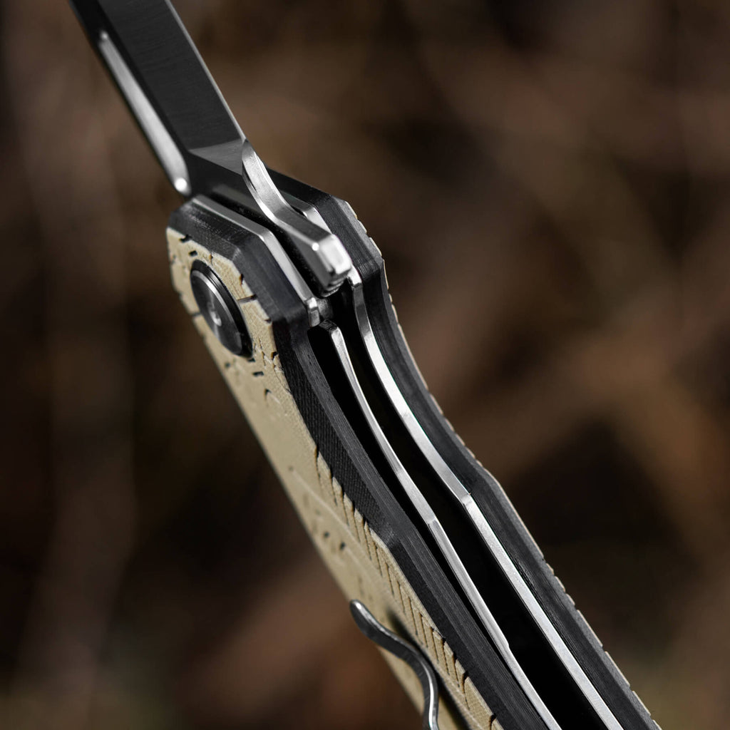 M-Tac ніж складний Type 12 Scandinavian Black/Sand