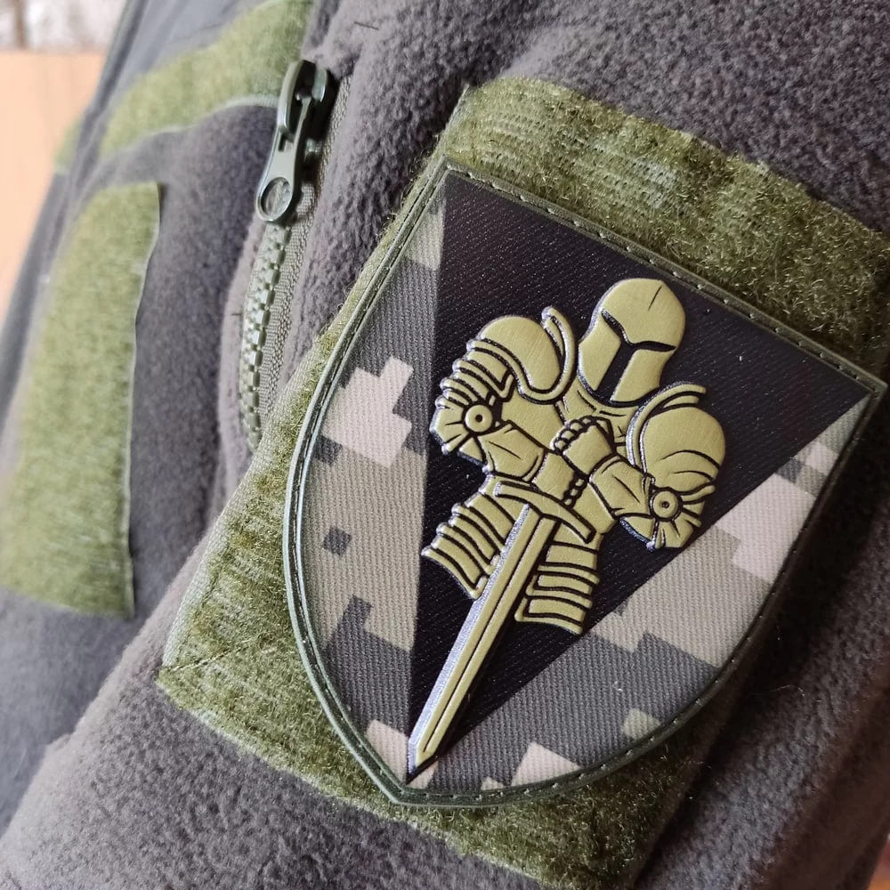 Шеврон ПВХ ЗСУ 17 окрема танкова бригада ОК Схід піксель