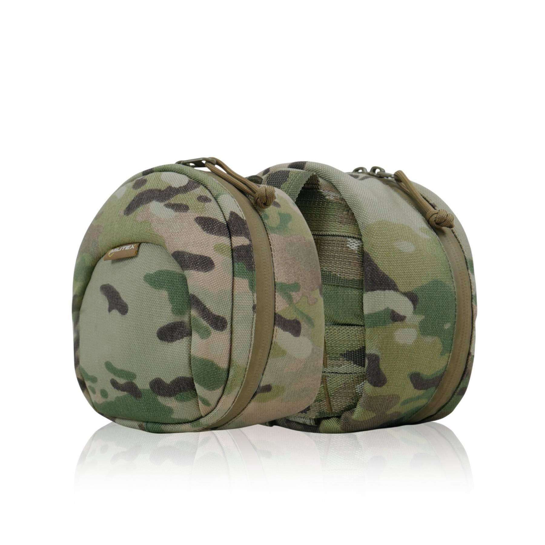Підсумок Militex (L) для захисту навушників навушники Cordura original USA Мультикам