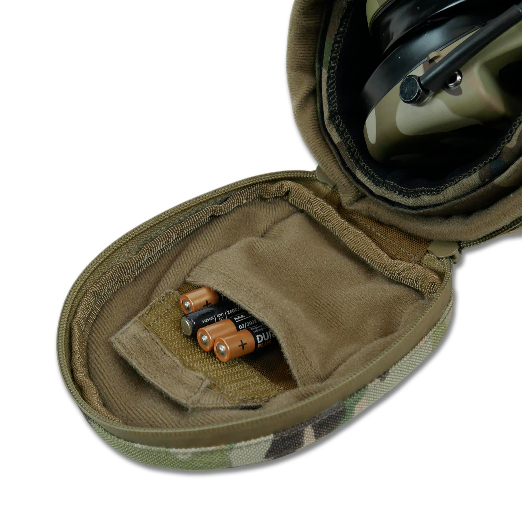 Підсумок Militex (L) для захисту навушників навушники Cordura original USA Мультикам