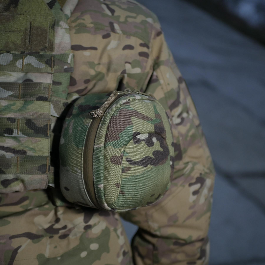 Підсумок Militex (L) для захисту навушників навушники Cordura original USA Мультикам
