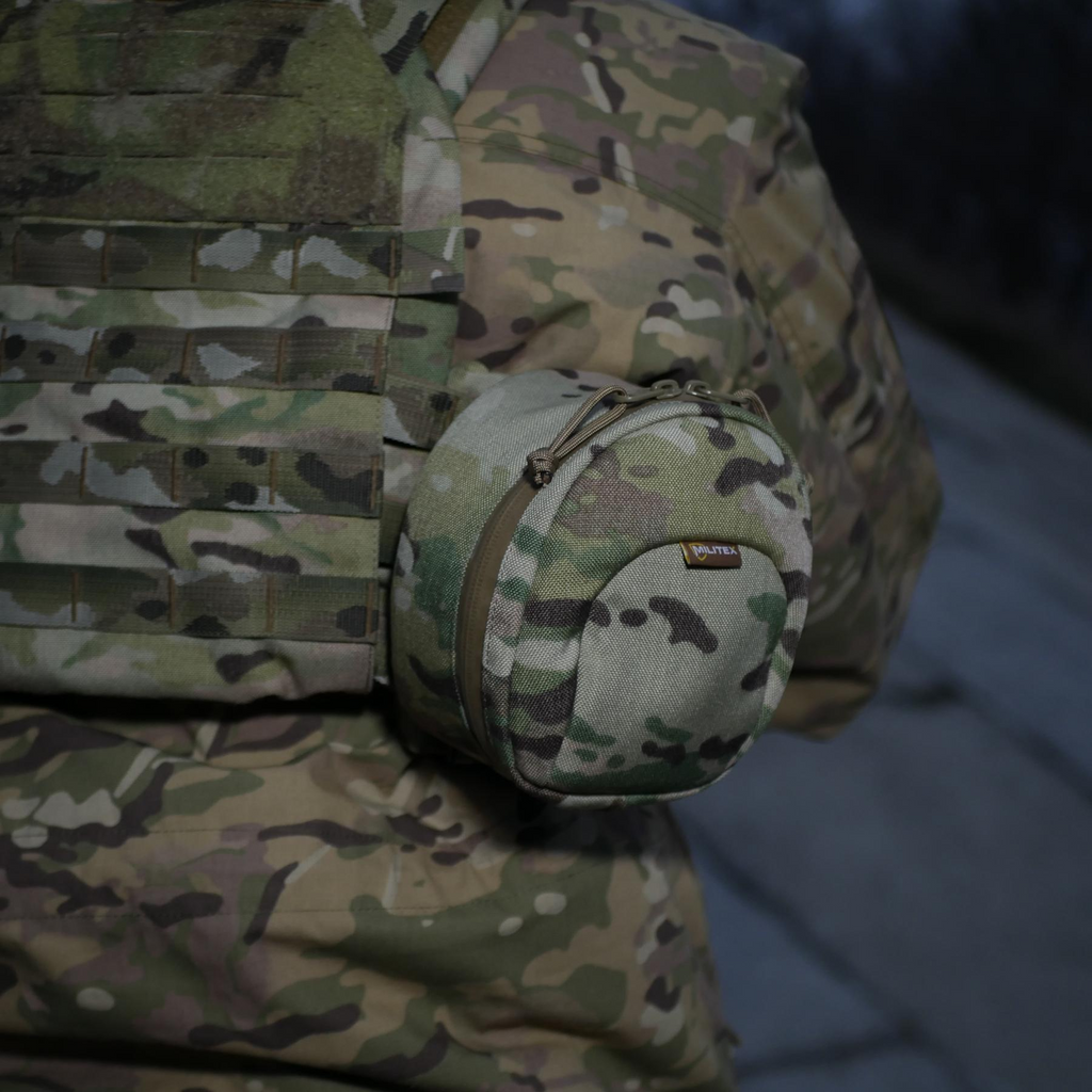 Підсумок Militex (L) для захисту навушників навушники Cordura original USA Мультикам