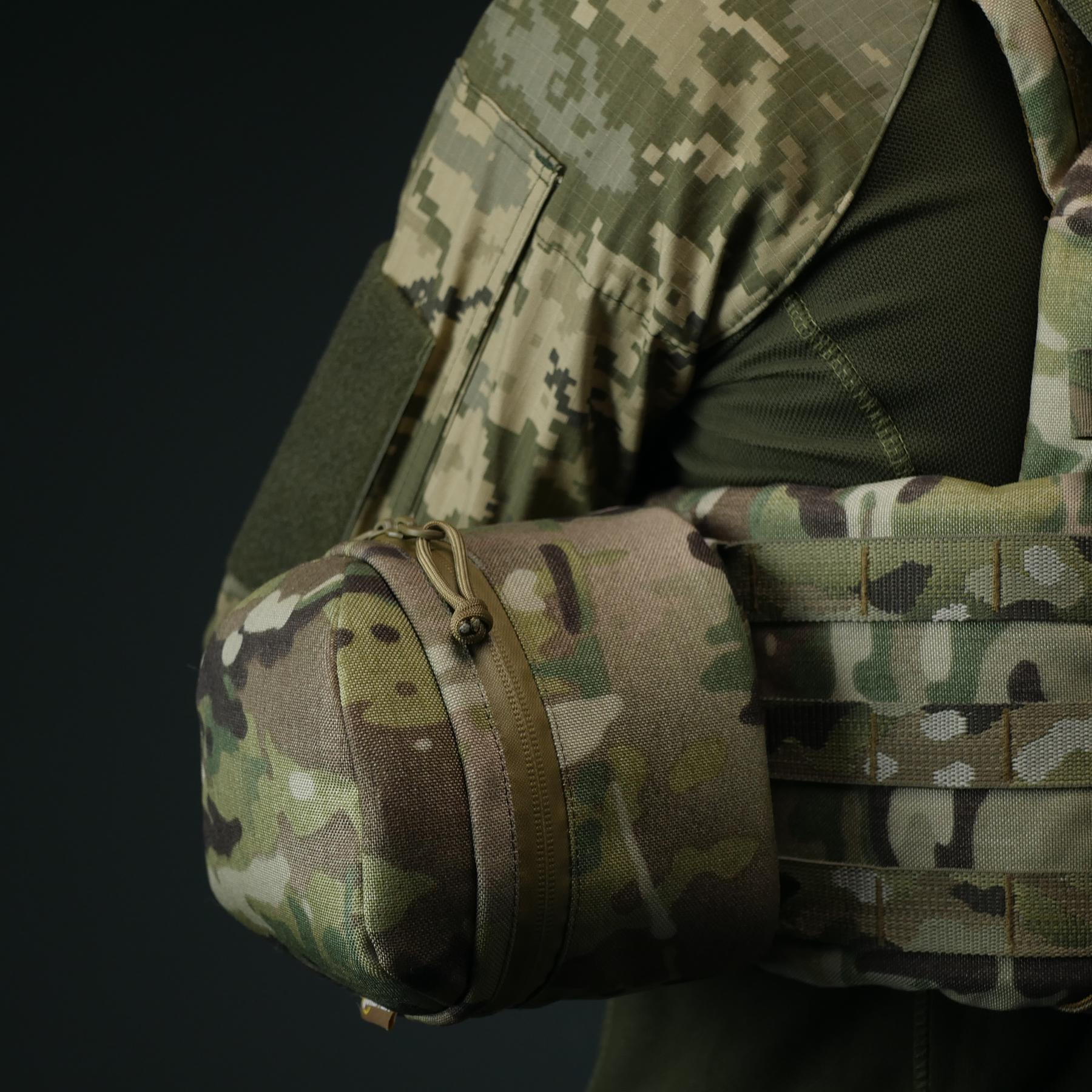 Підсумок Militex (M) для захисту навушників навушники Cordura original USA Мультикам