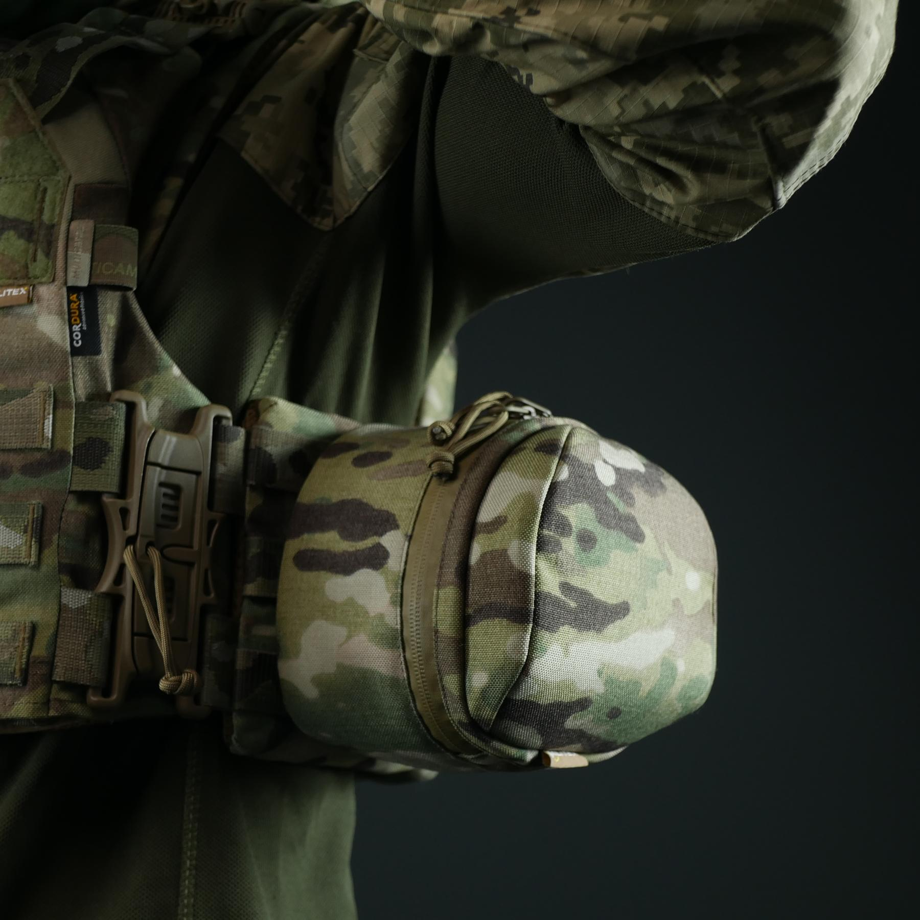 Підсумок Militex (M) для захисту навушників навушники Cordura original USA Мультикам