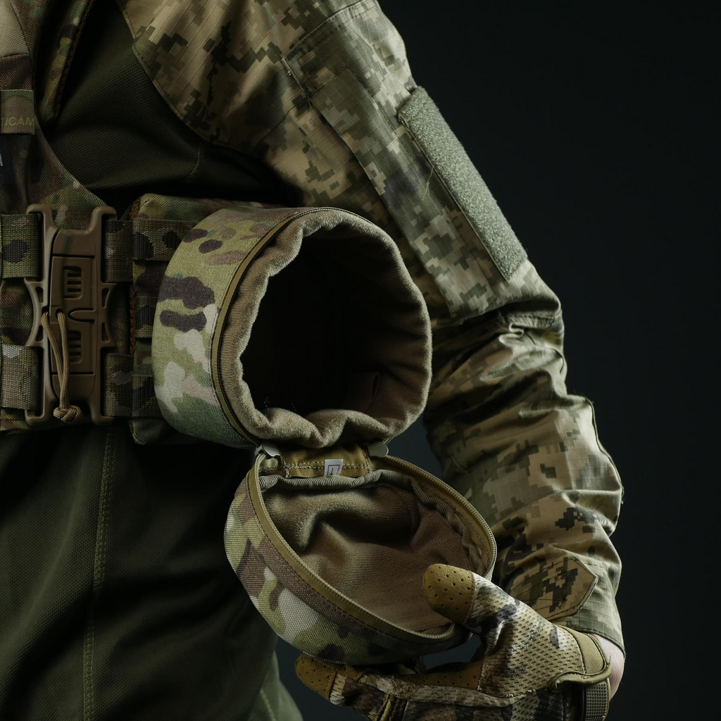 Підсумок Militex (M) для захисту навушників навушники Cordura original USA Мультикам