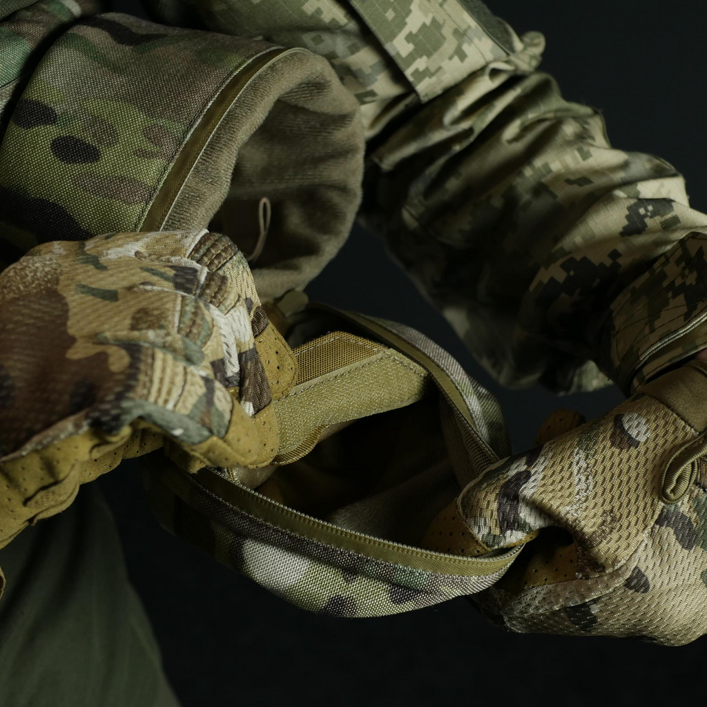 Підсумок Militex (M) для захисту навушників навушники Cordura original USA Мультикам