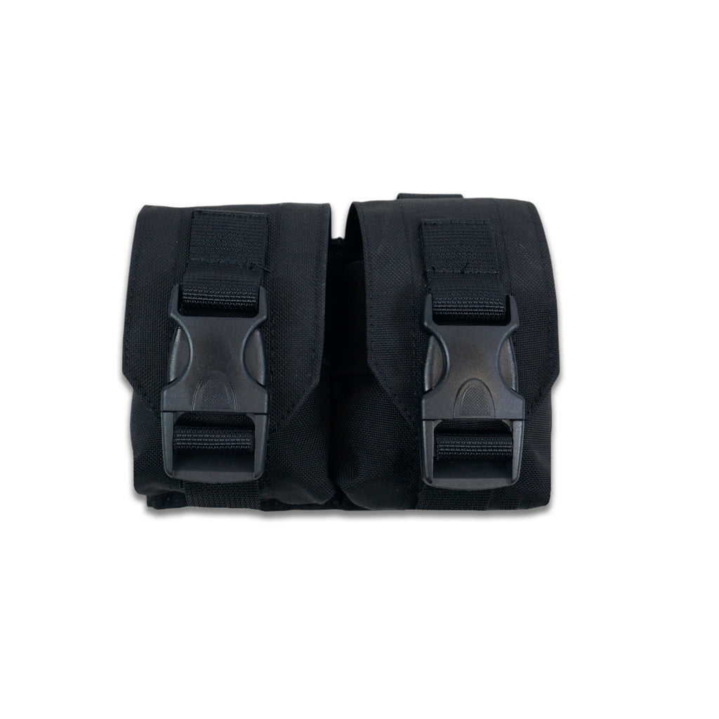 Підсумок під 2 гранати Kiborg GU Double Mag Pouch (Чорний)