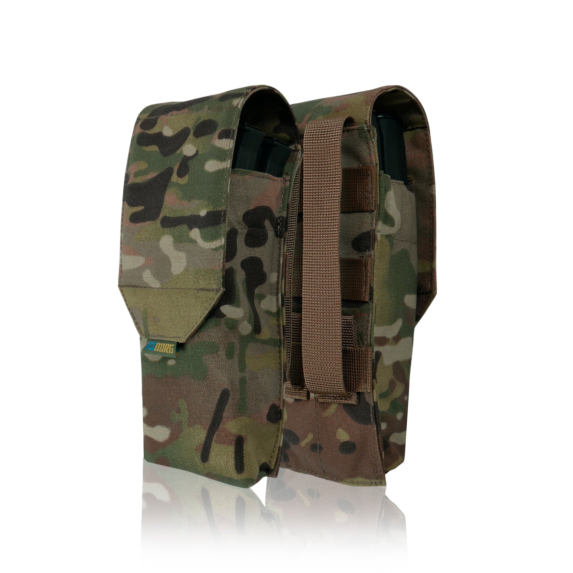 Підсумок під 2 магазина KIBORG GU Double Mag Pouch Мультикам