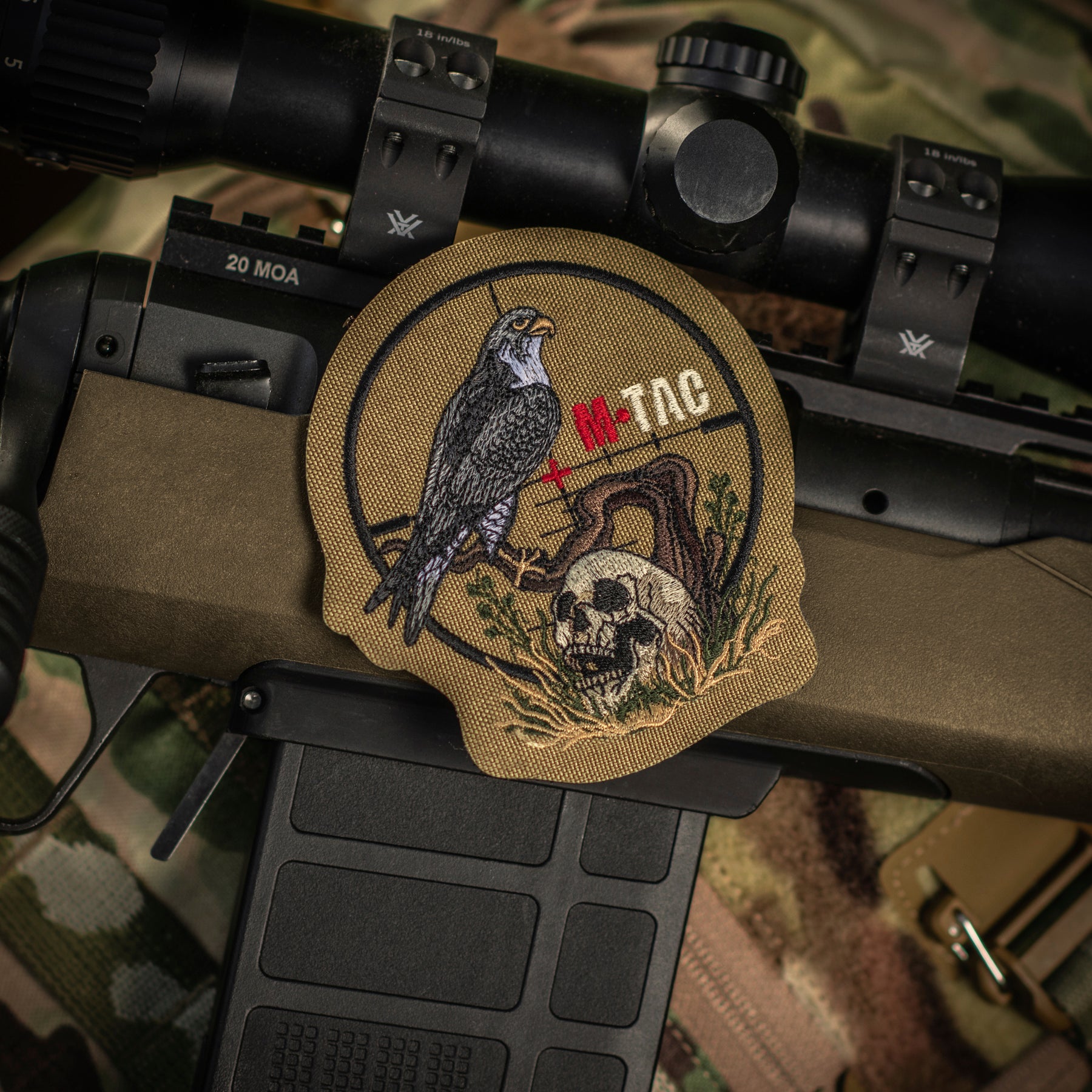 M-Tac нашивка Снайпер (вишивка) Coyote