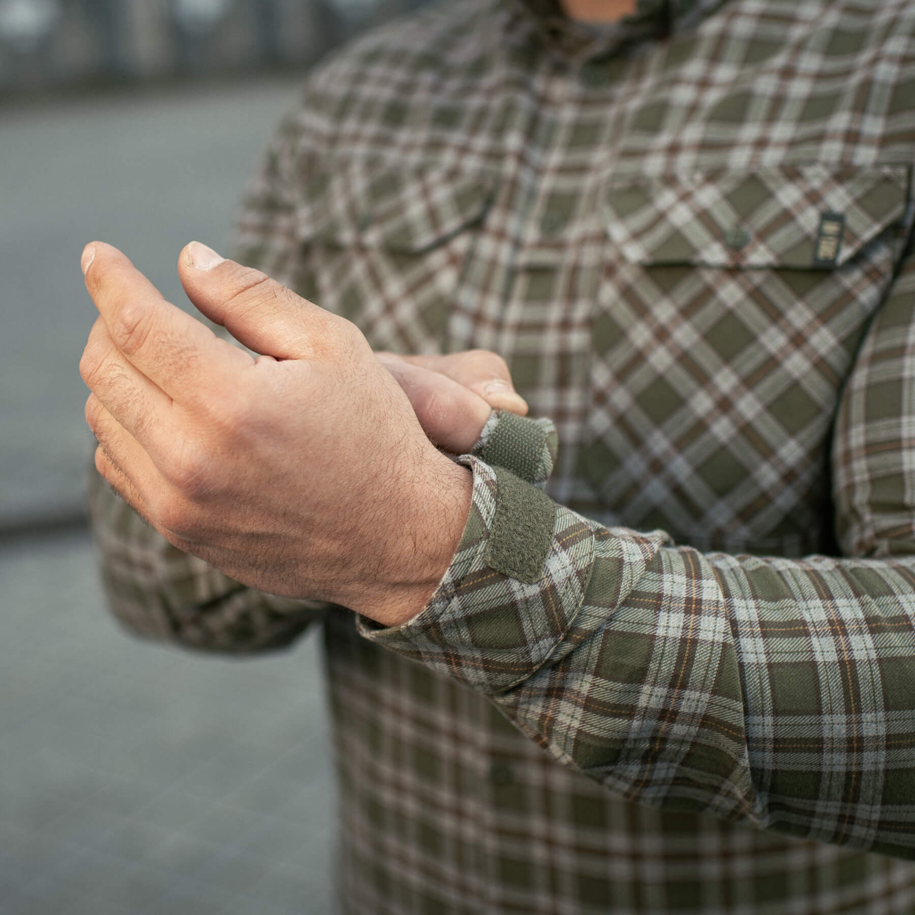 M-Tac сорочка Lumberjack Cotton Shirt Olive/Grey