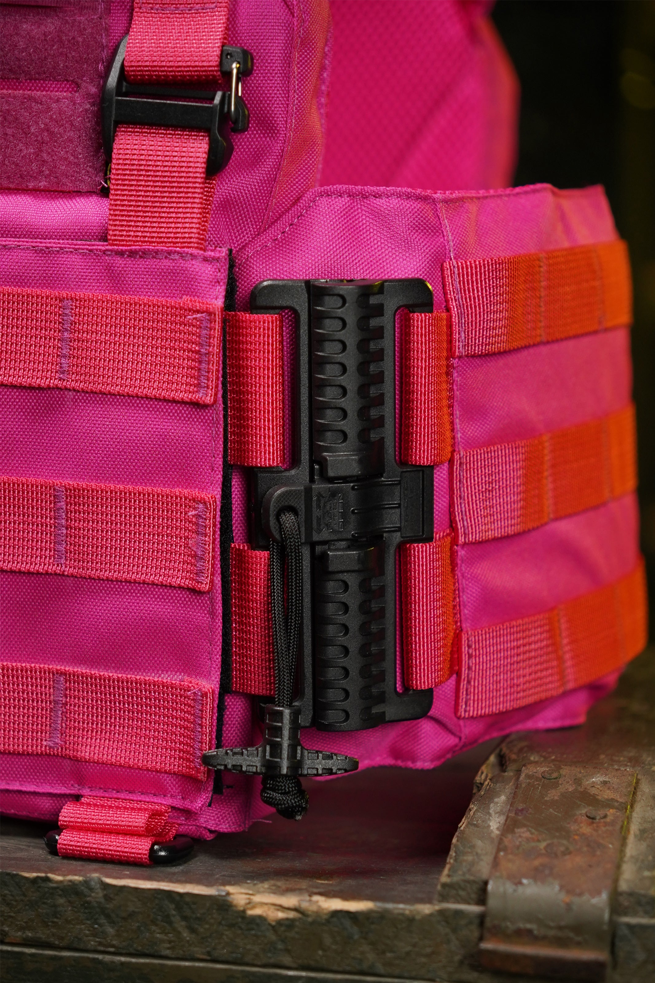 Плитоноска Kiborg GU Gen.2 рожева з системою MOLLE, бронежилет під плити