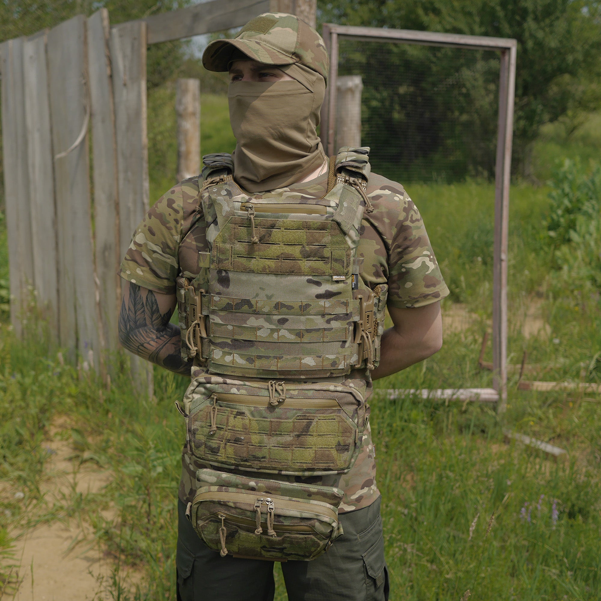 Плитоноска Militex Pro Series Multicam original USA - нового покоління