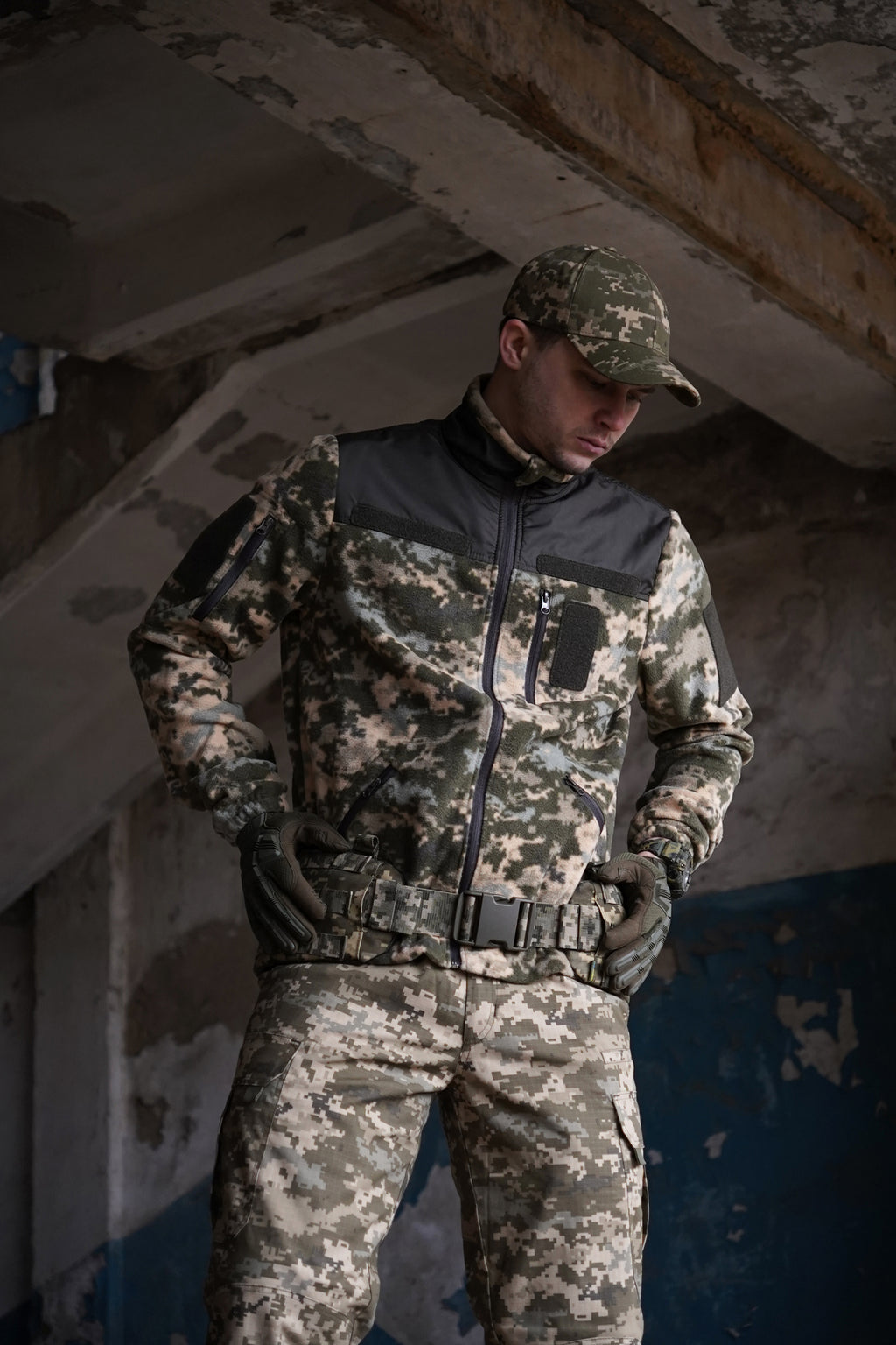 Розвантажувальний пояс РПС Kiborg R-1 GEN.2 (S) Піксель (2 клас захисту Militex)