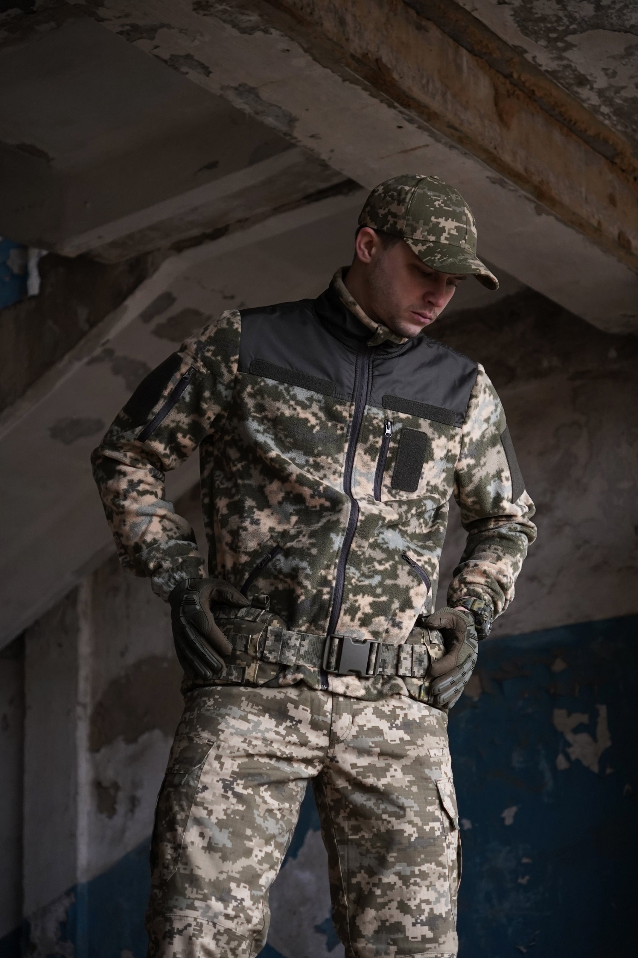 Розвантажувальний пояс РПС Kiborg R-1 GEN.2 (S) Піксель (2 клас захисту Militex)