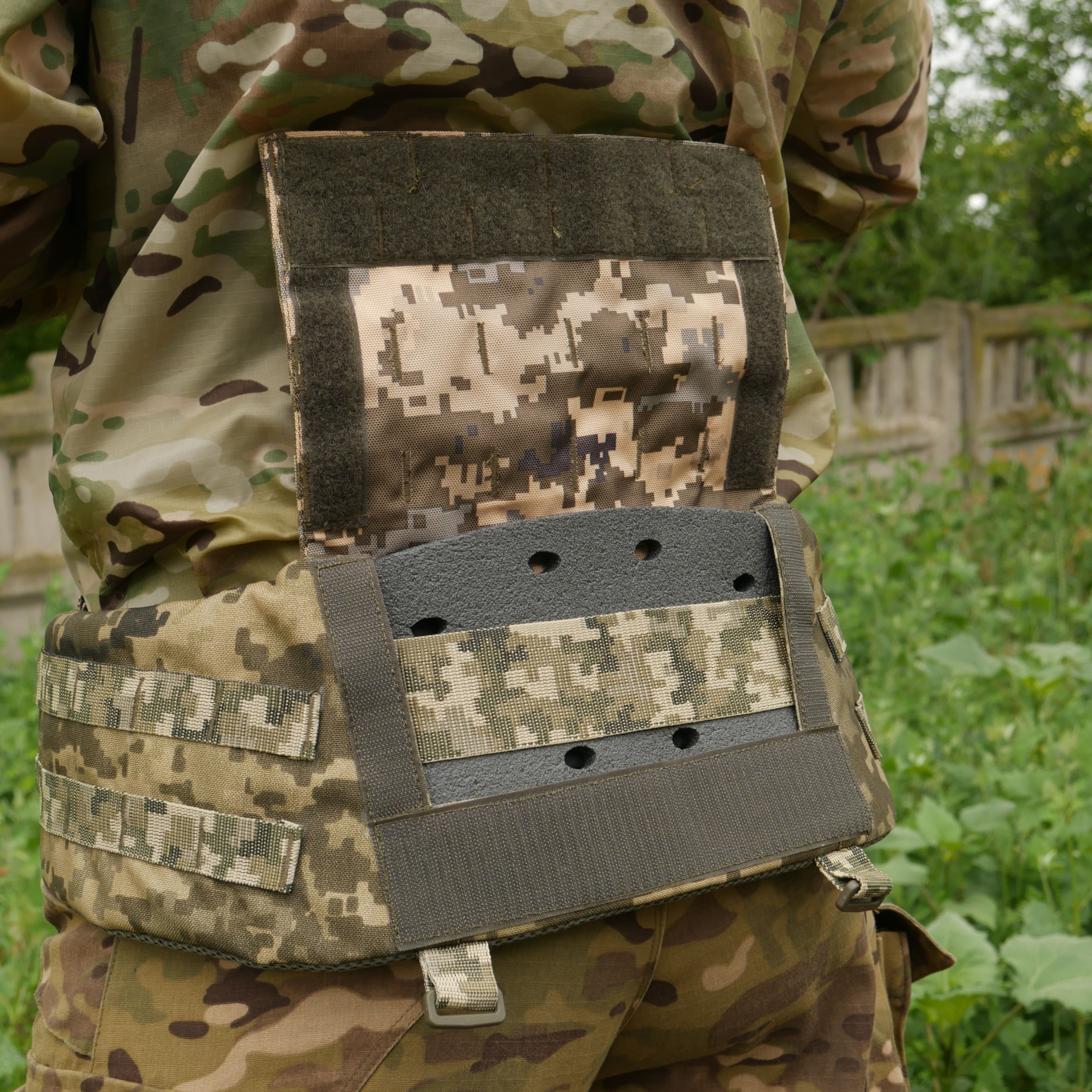 Розвантажувальний пояс РПС Kiborg R-1 GEN.2 (S) Піксель (2 клас захисту Militex)