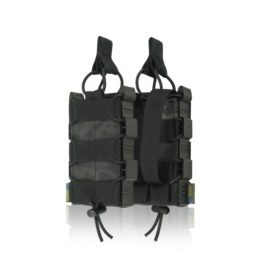 Посилений підсумок Kiborg GU Single Mag Pouch Чорний мультикам