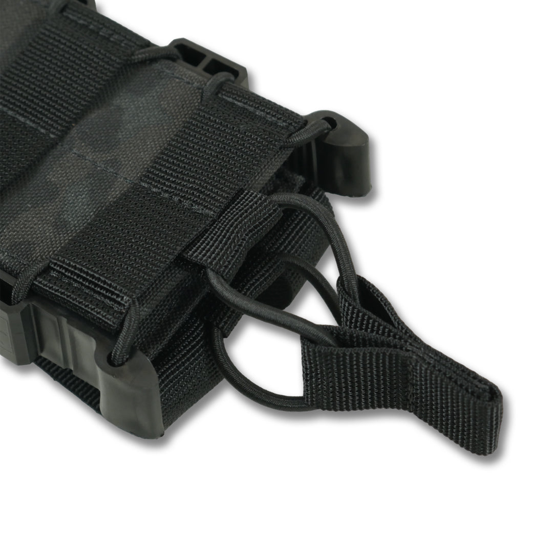 Посилений підсумок Kiborg GU Single Mag Pouch Чорний мультикам