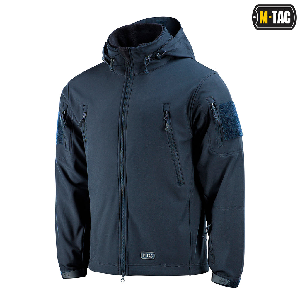 M-Tac куртка Soft Shell з підстібкою Dark Navy Blue