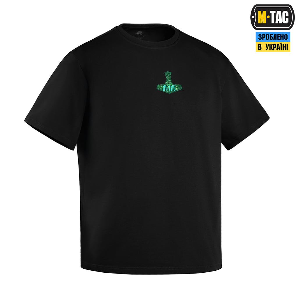 M-Tac футболка Ragnarok Night Vision Cotton Hard Black