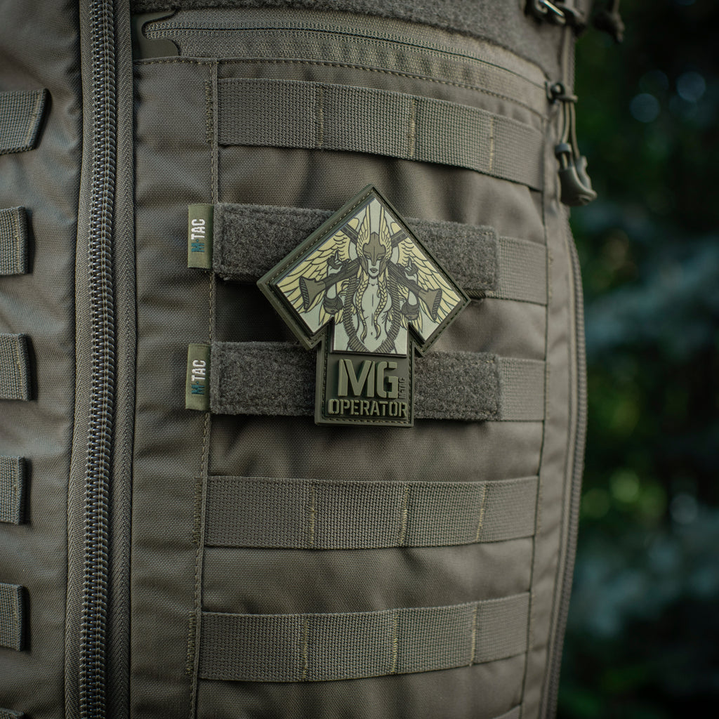 M-Tac панель для нашивок на MOLLE 120x26 Ranger Green