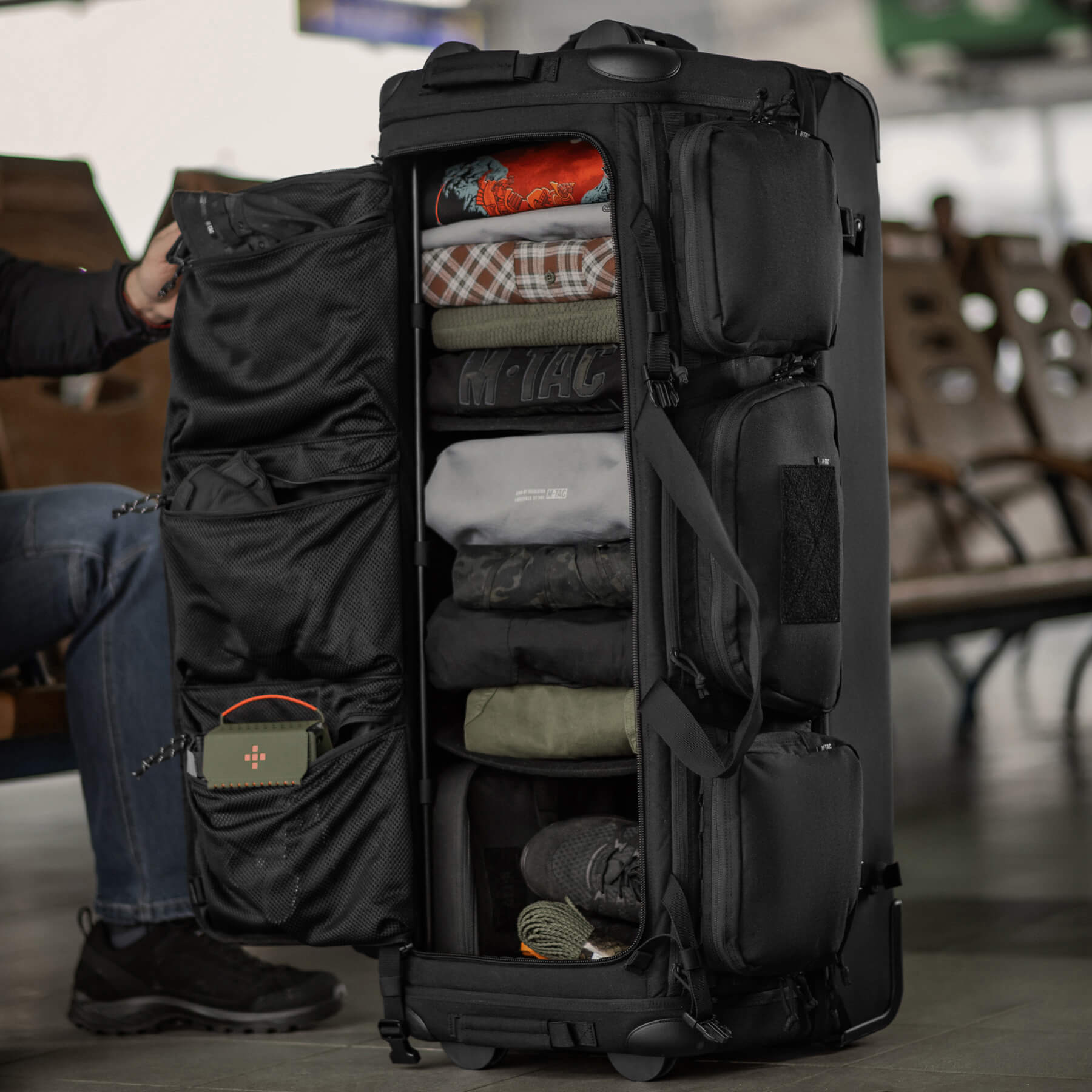 M-Tac сумка транспортна 185л Black