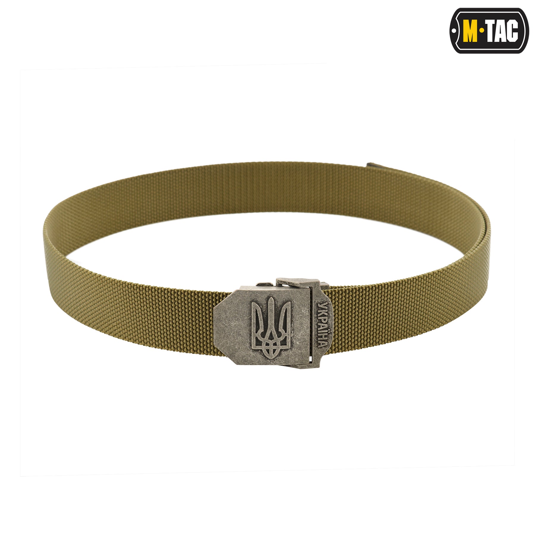 M-Tac ремінь з Тризубом (тип 2) Olive
