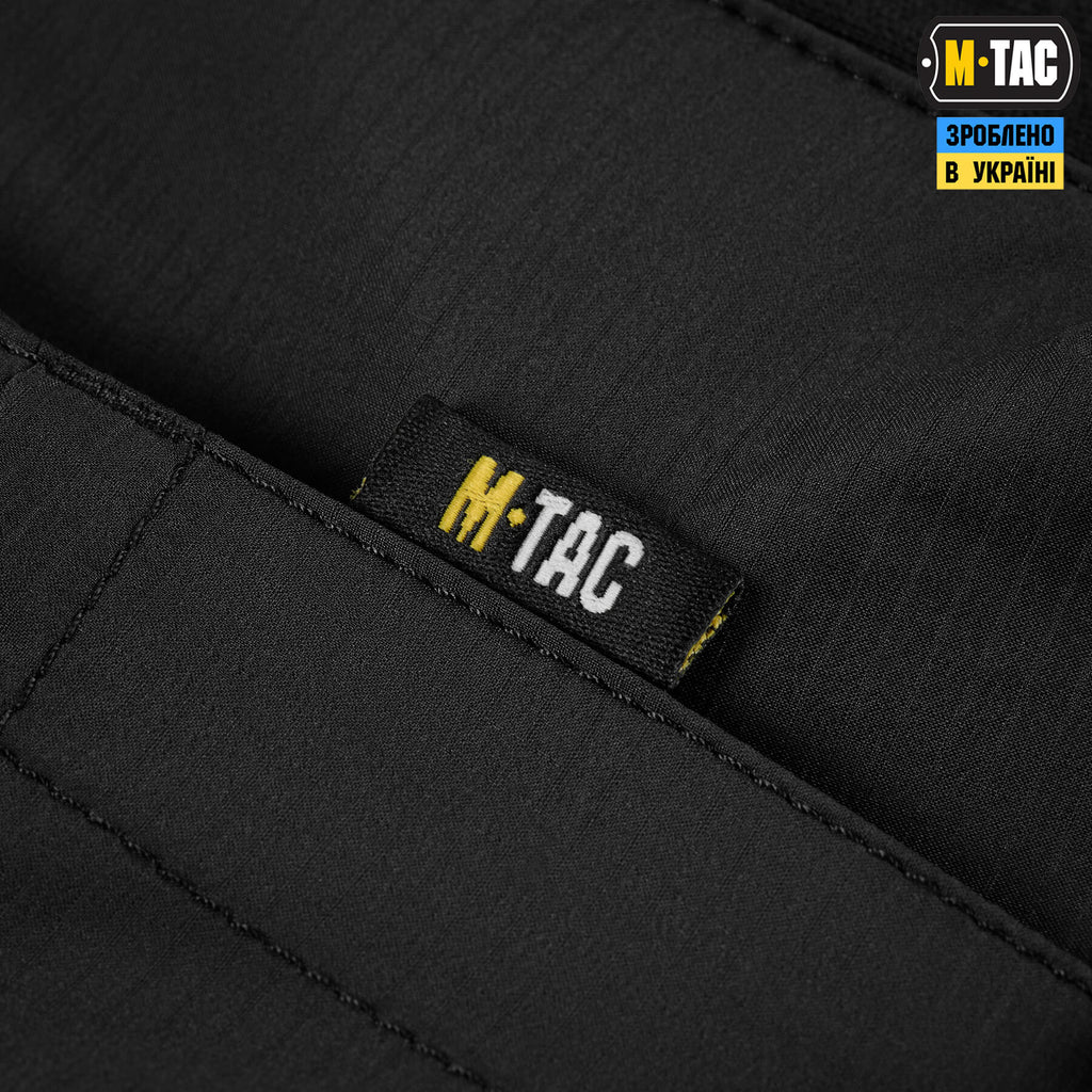 M-Tac світшот Nylon Pocket Cotton Hard Black