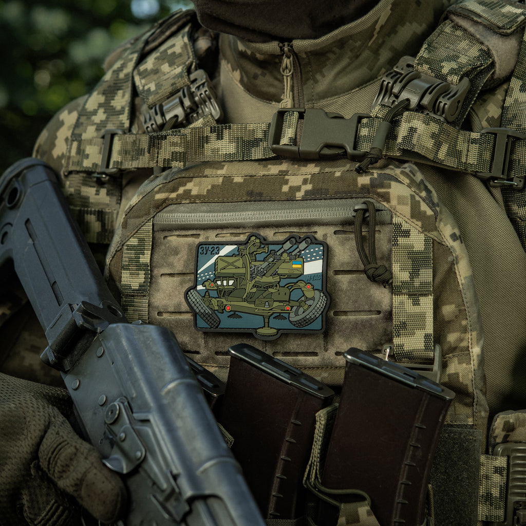 M-Tac нашивка ЗУ-23 (PVC)