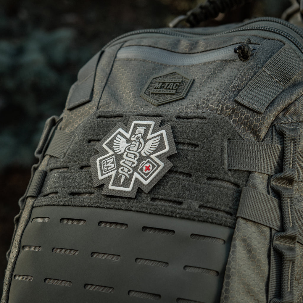 M-Tac нашивка Paramedic (вишивка) Ranger Green