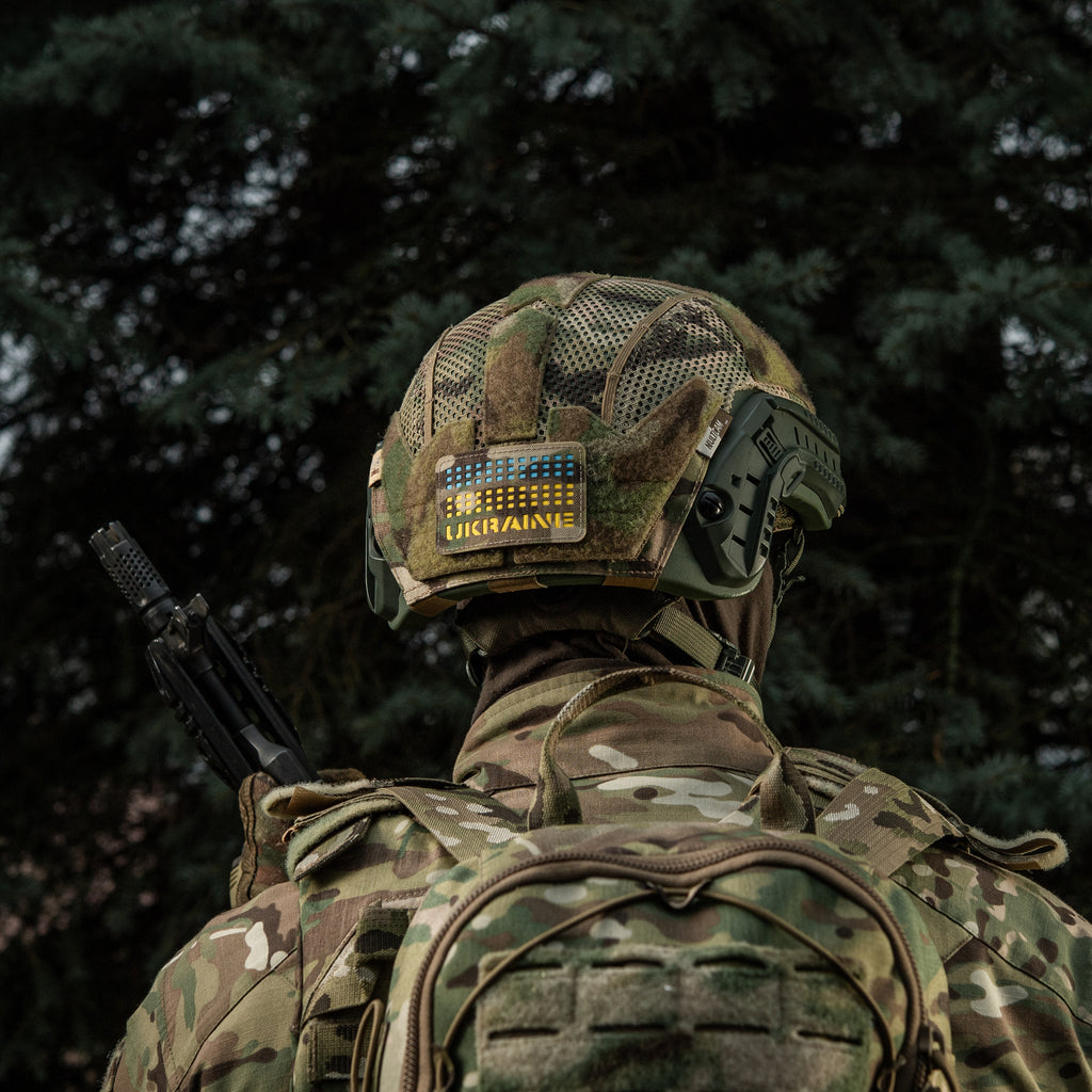 M-Tac нашивка Ukraine Laser Cut Multicam/Yellow/Blue/GID