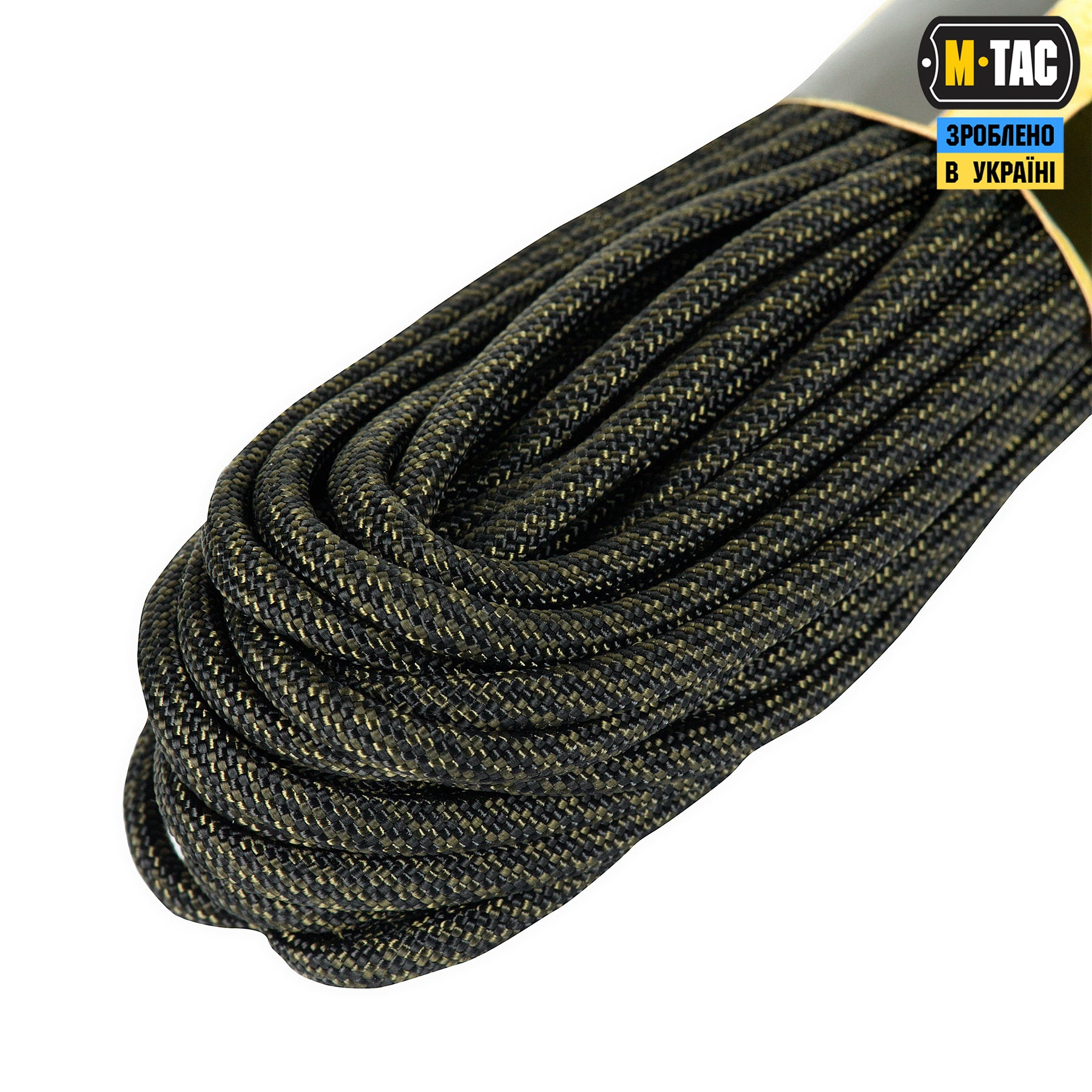 M-Tac паракорд 550 type III Black/Green Stairs 15м