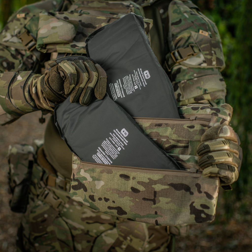 M-Tac захист живота з балістичним пакетом 1 клас захисту Laser Cut Multicam